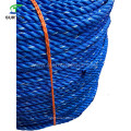 16mm Blue PP/Polypropylene/Plastic/PE/Fishing/Marine/Mooring/Twist/Twisted Danline Rope for Philippines